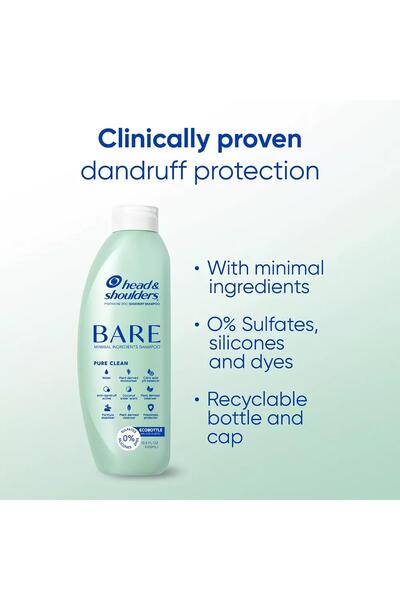 Head&Shoulders Head & Shoulders Bare Pure Clean Kepek Şampuanı 400ML