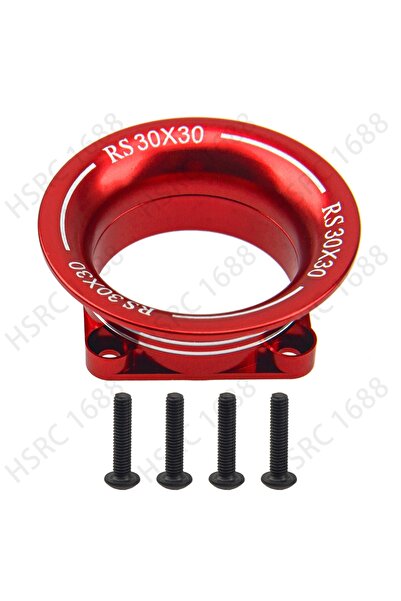 Choice غطاء مروحة تبريد المحرك المعدني الأحمر ESC لقناة مدخل الهواء 3010 لمرو...