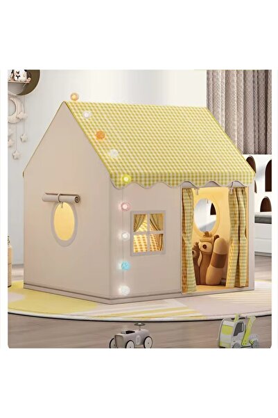 Choice خيمة صفراء فقط، خيمة لعب للأطفال، منزل ألعاب للأطفال، خيمة قلعة الأمير...