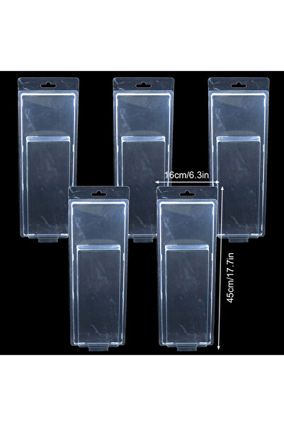 Choice مجموعة A6 من 5 قطع/مجموعة من صناديق عرض ألعاب السيارات الشفافة من Hotw...