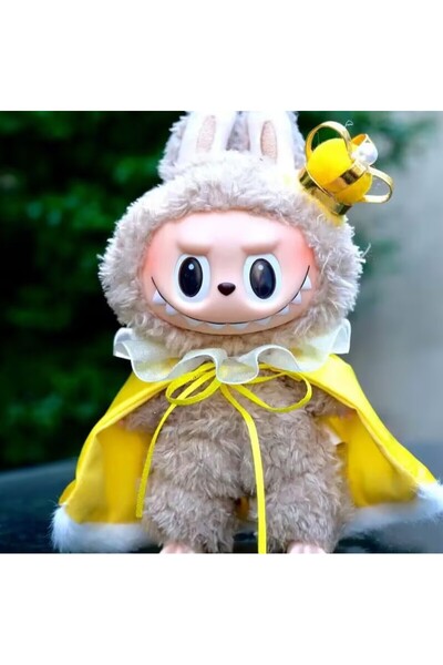 Choice ملابس لابوبو الصفراء بدون دمية ملابس الملك ملابس الحفلات ملابس سترة DIY تصميم أزياء صغير G