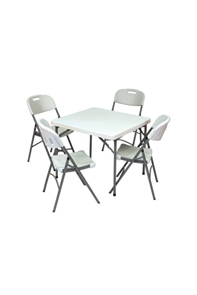 Living Accents 5-Piece Weather-Resistant Elegant Design Outdoor Dining Set