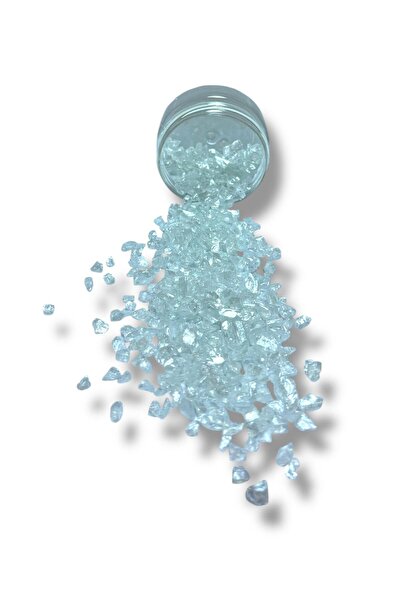 stonechem Epoksi Çalışmalarınız İçin Parlak Cam Kırıkları 4-8 mm İNCİ ŞEFFAF ...