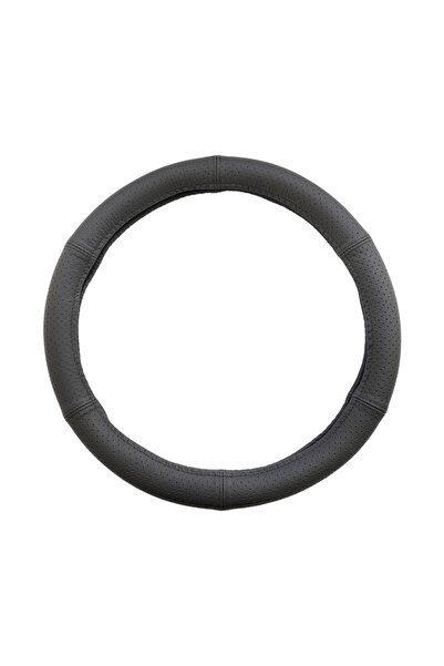 Mega Drive КАЛЪФ ЗА ВОЛАНА, ЕСТЕСТВЕНА КОЖА, ПЕРФОРИРАН, ЧЕРЕН, 37-39 СМ