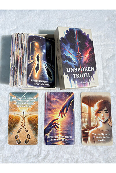 Choice A651 Unspoken Truth Oracle Cards, Whispers of Love, the Hidden Truth T...