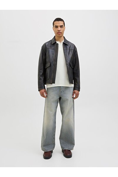 Jack & Jones Gestricktes Polo Einfarbig Gestricktes Polo