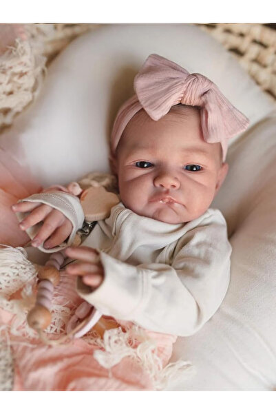 Choice دمية طفل حديث الولادة من مجموعة أغسطس أويك، وردية اللون، مقاس 49 سم، ن...