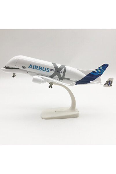 Choice 830-20CM-BELUGA JASON TUTU 20CM Diecast Metal Planes BELUGA AIR BUS Pl...