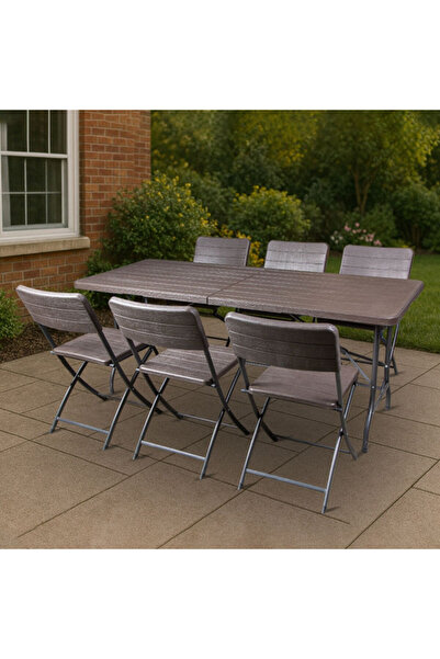 Living Accents 7-Piece Weather Resistant Durable Outdoor Dining Set