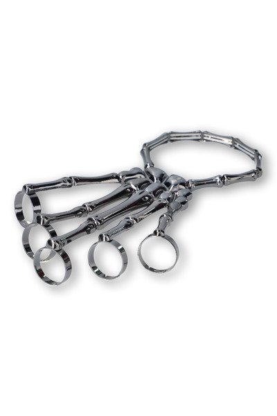 Flying Tiger Copenhagen Kemik Şeklinde Metal Küpe