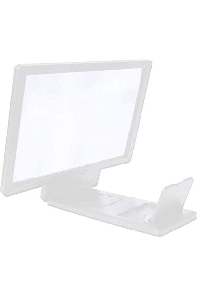 Primo Plus 3D Screen Magnifier Stand Bracket For Mobile Phones White