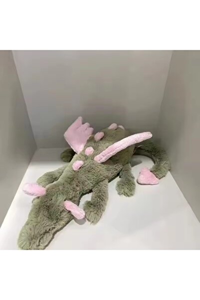 Choice هدية 55 سم تنين ماتشا وتنين أرجواني لعبة قطيفة لطيفة ومهدئة.