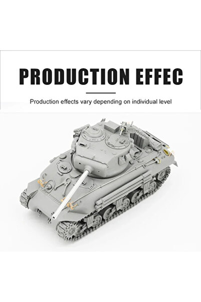 Choice مجموعة نموذج بلاستيكي للدبابة المتوسطة شيرمان M4A1 بمقياس 1/35 من طراز BORDER BT-046، بقطر برج 76 مم