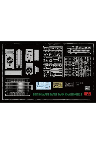 Choice Rye Field Model RFM5062 1/35 Scale British Main Battle Tank Challenger 2 Assembly plastics model kit
