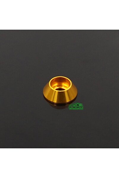 Choice 10 قطع من غسالة الألومنيوم M3 الصفراء الملونة من سبائك الألومنيوم وغطا...