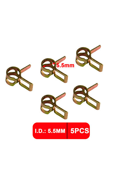 Choice 5.5 مم 5 قطع 5 قطع 4 مم 5 مم 6 مم 7 مم مشبك خط الوقود مشابك تثبيت الوق...