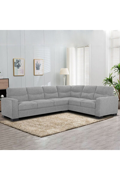 micasa 5-Seater Elegant and Modern Design Corner Sofa Set