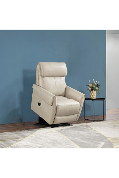 micasa Top Grain Leather Electric Lift High-Quality and Durable Recliner Chair