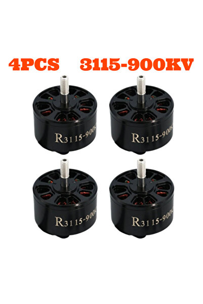 Choice 4PCS 900KV-R3115 Hot 3115 f3115 900KV 3-6S Brushless Motor for RC Multirotor FPV Freestyle Mark4 APE