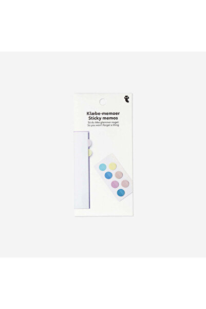 Flying Tiger Copenhagen Yuvarlak Şeffaf Yapışkan Not Kağıdı