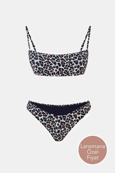Amarelle Capetown leopard print bikini set with removable padding