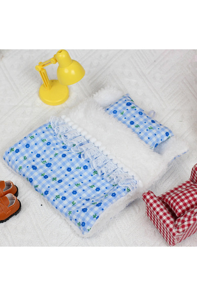 Choice وسادة كيس النوم 17 سم ملابس دمية قطيفة صغيرة إكسسوارات ملابس لفرقة كور...