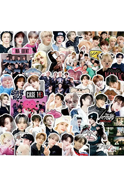 Choice 60pcs SKZOO 60pcs/bag Kpop Fans Sticker Skz Team Music Boy Band Decoration Suitcase Scrapbook Phone