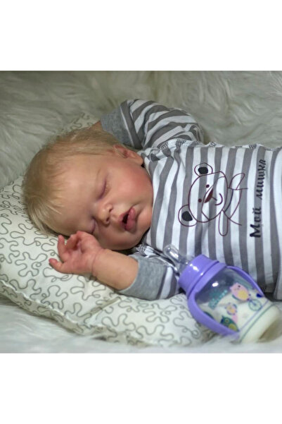 Choice دمية طفل حديث الولادة ناعمة الجسم مقاس 55 سم NPK 22 بوصة، بشرة روبي ثل...