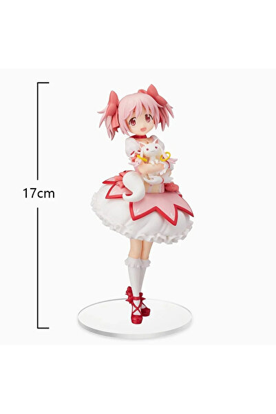 BANDAI 16-17 سم أسود 22 سم PMMM فتاة سحرية شخصية أنمي كانامي مادوكا شخصية متحركة كاواي أكيمي هومورا في