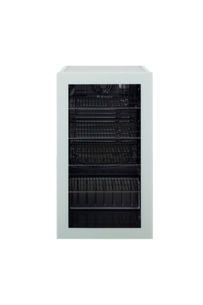 Platinum ثلاجة صغيرة 220-240 فولت سعة 92 لترًا