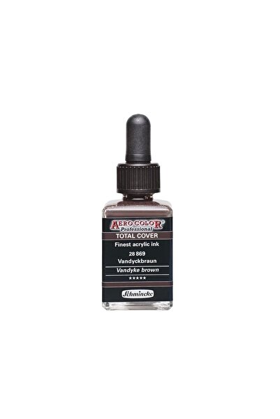 Genel Markalar Supertrend Aero Color Akrilik Mürekkep 28 ml. 869 Vandyke Brown