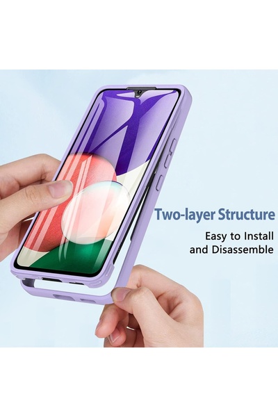SKYDDAR INNOVATION Case + Film for Xiaomi Redmi Note 14 Pro+ 5G, [360° Package] ColorVerse, set with sticker, Blue