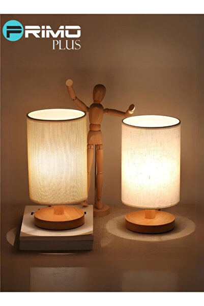 Primo Plus LED Night Light Bedroom Table Lamp White PR160