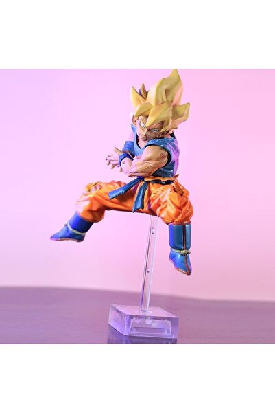 BANDAI Goku 19cm/7.5in Anime Dragon Ball Z Kamehameha Goku Figure Super Saiyan PVC Action Figures Model Dol