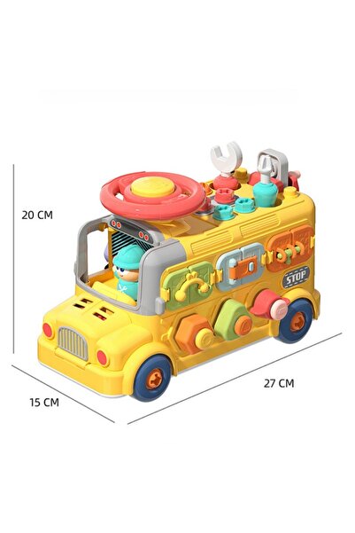 Choice مكعب مشغول باللون الأصفر للأطفال الصغار أثناء السفر، مكعب مشغول للأطفا...