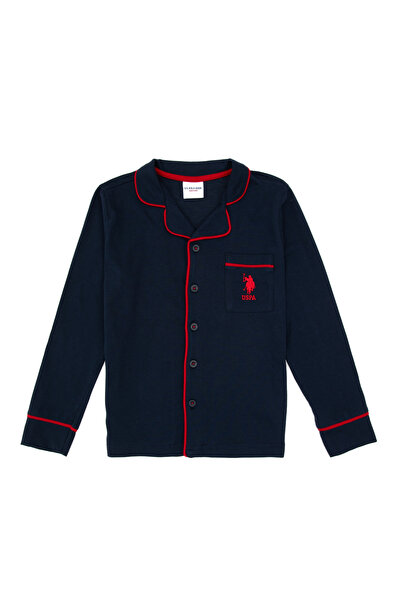U.S. Polo Assn. Erkek Çocuk Lacivert Pijama Takımı 50318694-VR033