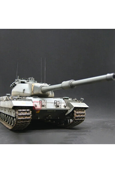 Choice مجموعة نموذج بلاستيكي للدبابة البريطانية الثقيلة FV214 Conqueror MKII بمقياس 1/35 من Amuseng Hobby 35A027