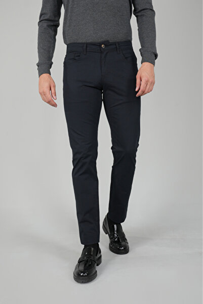 Bisse Siyah Pamuk 5 Cepli Spor Erkek Pantolon