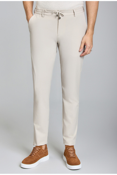 Bisse Stone Jogger Casual Tied Sports Men's Trousers with Pockets