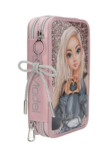 Top Model Cutie de creioane cu licență Depesche Double MY BFF Cutie de creioane plină