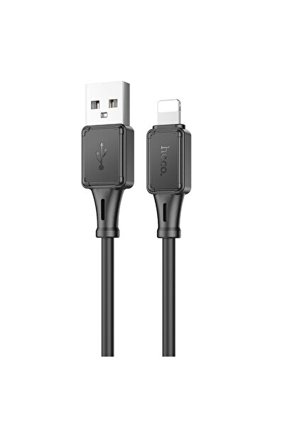Ally HOCO X101 USB to iPhone Lightning 2.4A Hızlı Şarj ve Data Kablosu SIYAH