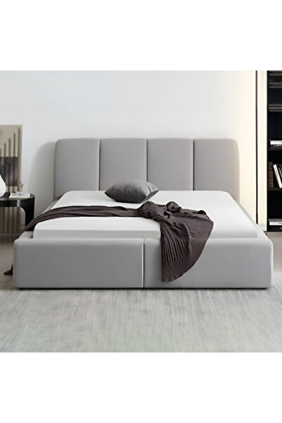 micasa إطار سرير ناعم بتصميم متين وأنيق 180 × 200 سم