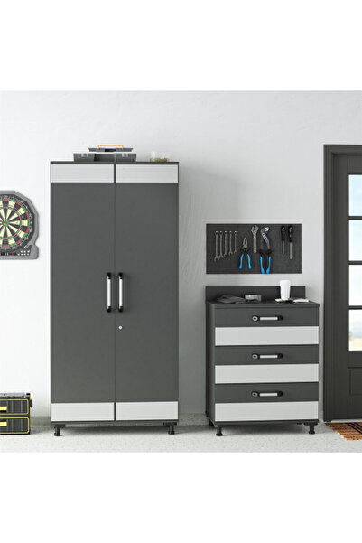Systembuild Evolution Boss 2-Door Tall Storage Cabinet