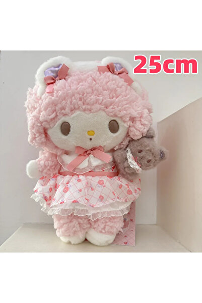 Miniso كما في الصورة 25 سم عالية الجودة My Melody Plushies محشوة بشكل رائع عل...