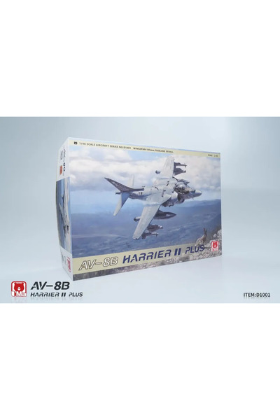 Choice طقم نموذج طائرة هجومية أمريكية D1001 AV-8B Harrier II Plus بمقياس 1/48 من UMa