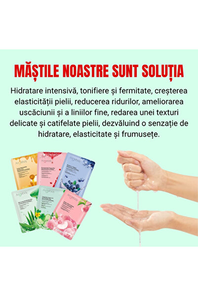 OEM Angellady® Cucumber & Hyaluronic Acid Facial Mask | Hydration, Firmness, Sebum Control