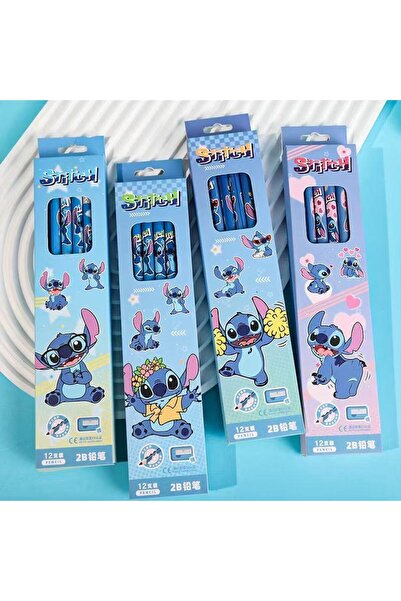 Choice Random 1pcs Stitch Stitch Pencil Stitch Interstellar Baby HB12 Box Set Pencil Drawing Wooden Pencil