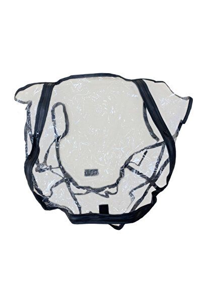 Choice 01 عربة أطفال 3 في 1 معطف واق من المطر سميك شفاف من مادة EVA Vision غط...