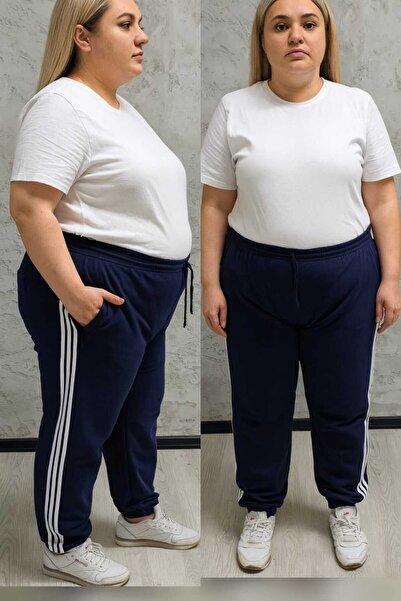 BLACK STEEL BYN-2225-BATTAL BEDEN 2 İPLİK EŞOFMAN