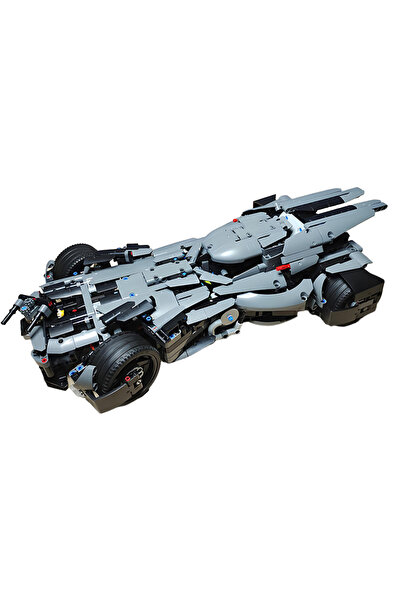 Choice QR Code PDF Guide MOC BvS Batmobile NEW Technical BvS Batmobile Cars Model Building Blocks DIY Super